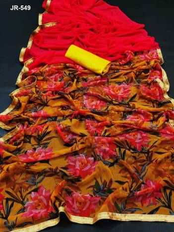 D.NO. JR-549 BY SAGAR IMPEX PRINTED SAREE WHOLESALER IN SURAT